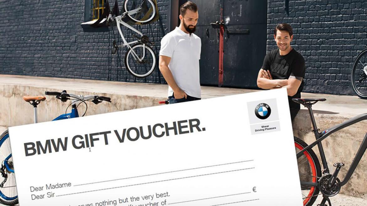 BMW chèque-cadeau